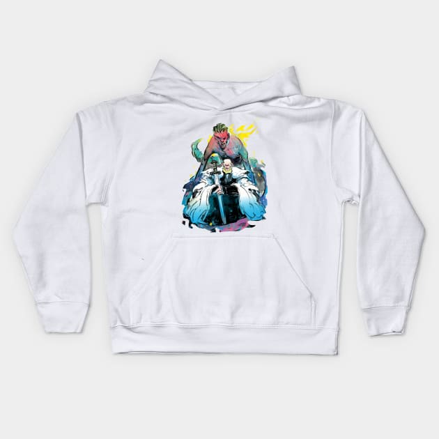 Viking Kids Hoodie by Gonzalo Ruggieri